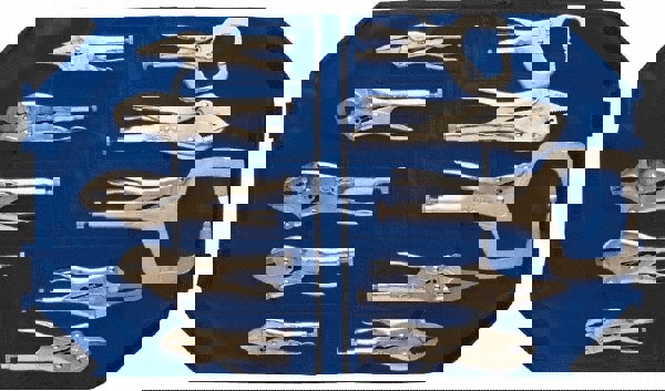 Plier Set: 10 Pc, Locking Pliers